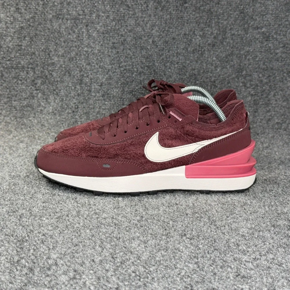 Nike Waffle One‎ SE Athletic Shoes Women's 10.5 Burgundy Crush Retro Run Running